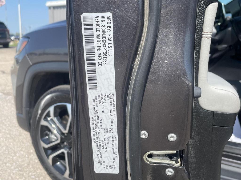 used 2023 Jeep Compass car, priced at $24,340