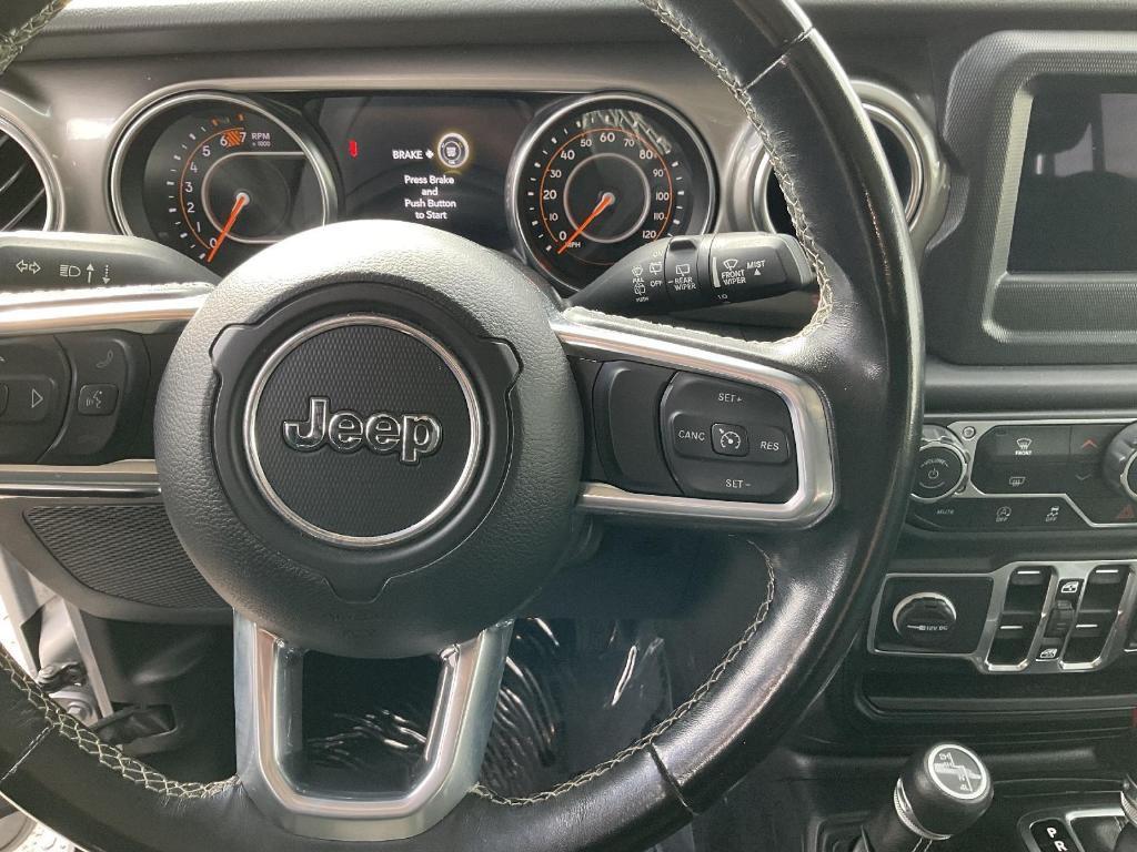 used 2020 Jeep Wrangler Unlimited car, priced at $26,844