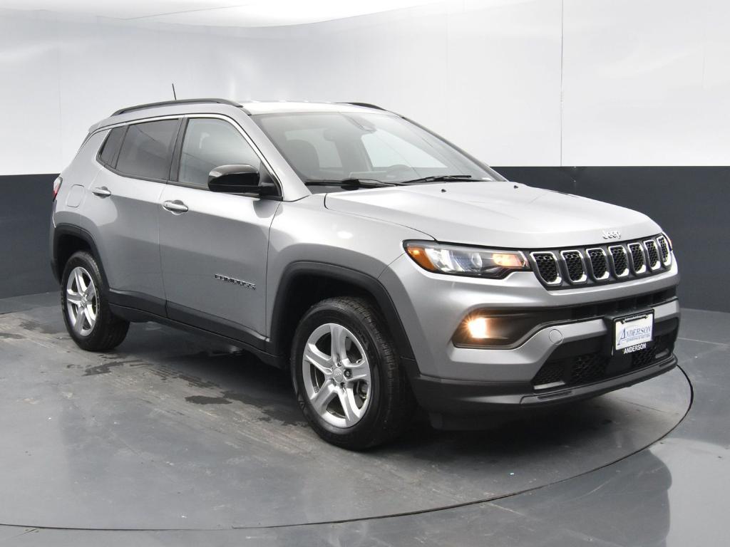 used 2023 Jeep Compass car, priced at $27,000