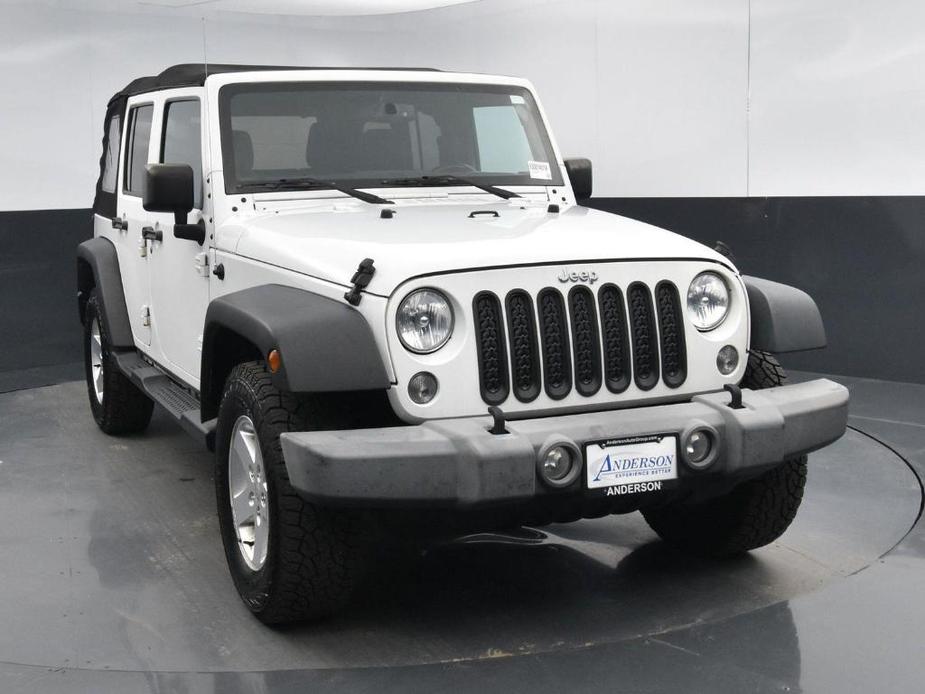 used 2017 Jeep Wrangler Unlimited car, priced at $18,500