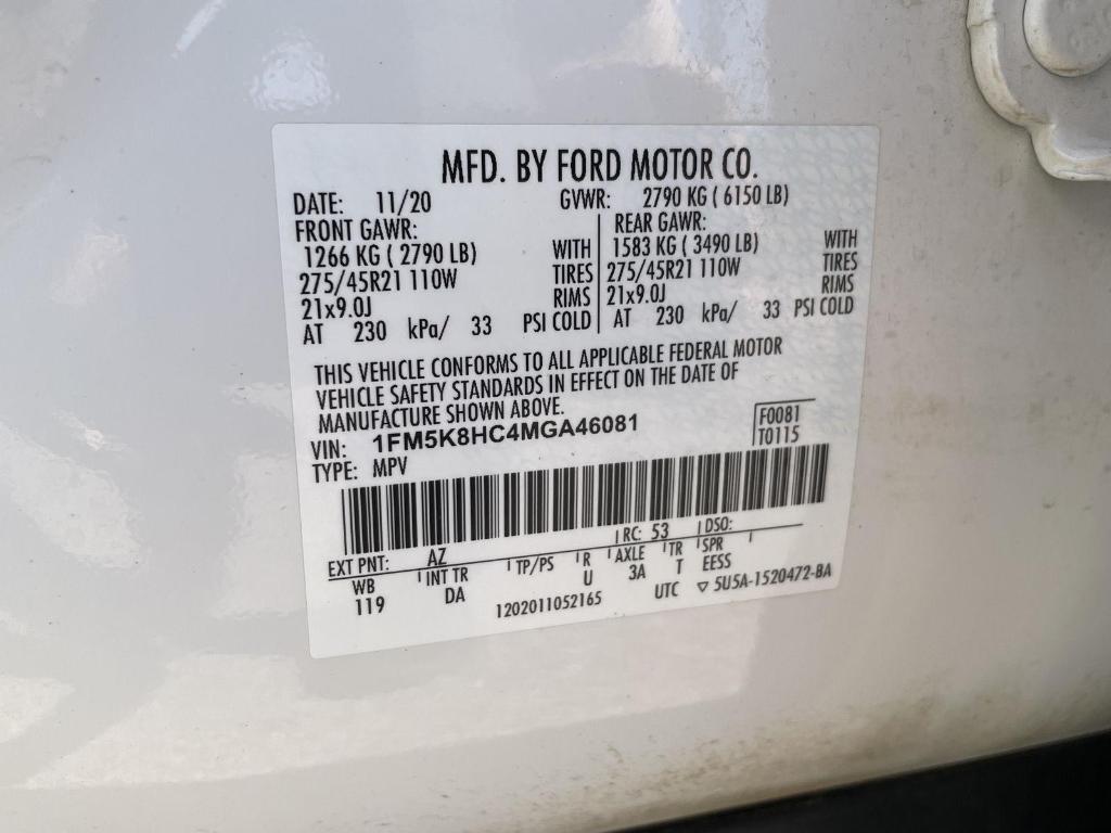 used 2021 Ford Explorer car, priced at $32,444