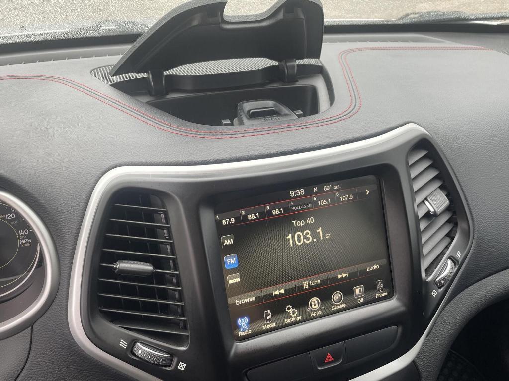 used 2017 Jeep Cherokee car, priced at $12,500