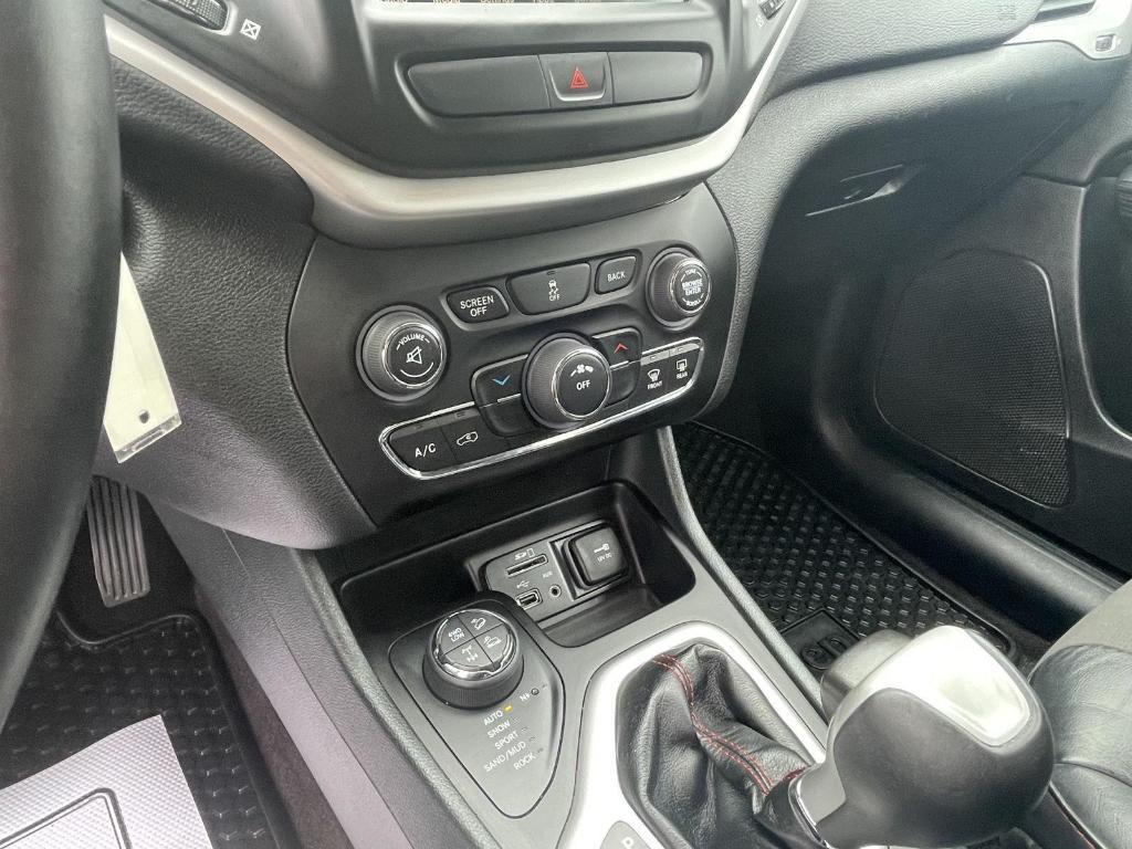 used 2017 Jeep Cherokee car, priced at $12,500