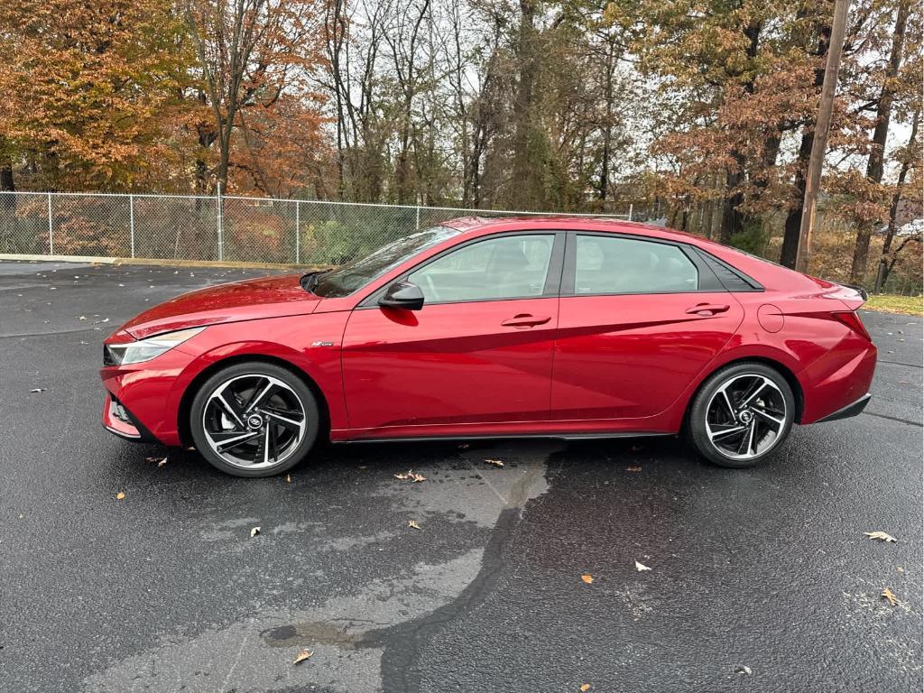 used 2023 Hyundai Elantra car, priced at $23,000