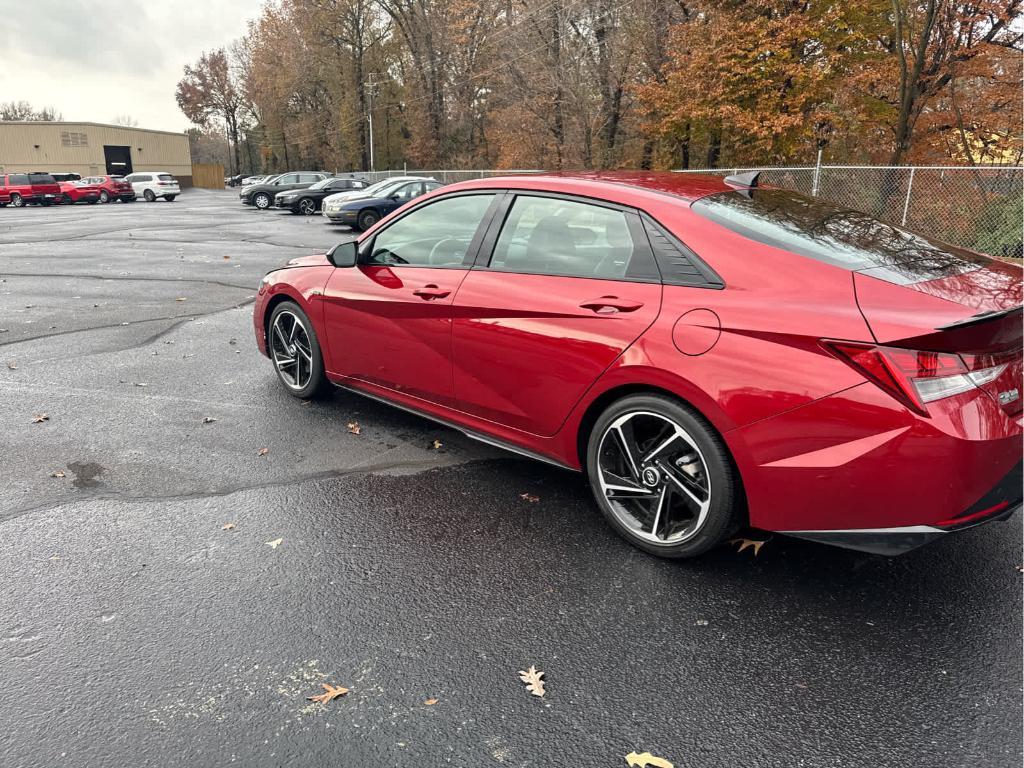 used 2023 Hyundai Elantra car, priced at $23,000