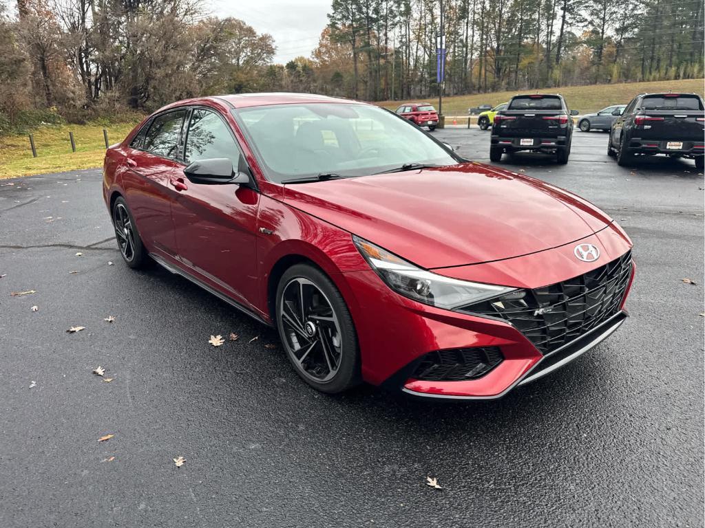 used 2023 Hyundai Elantra car, priced at $23,000