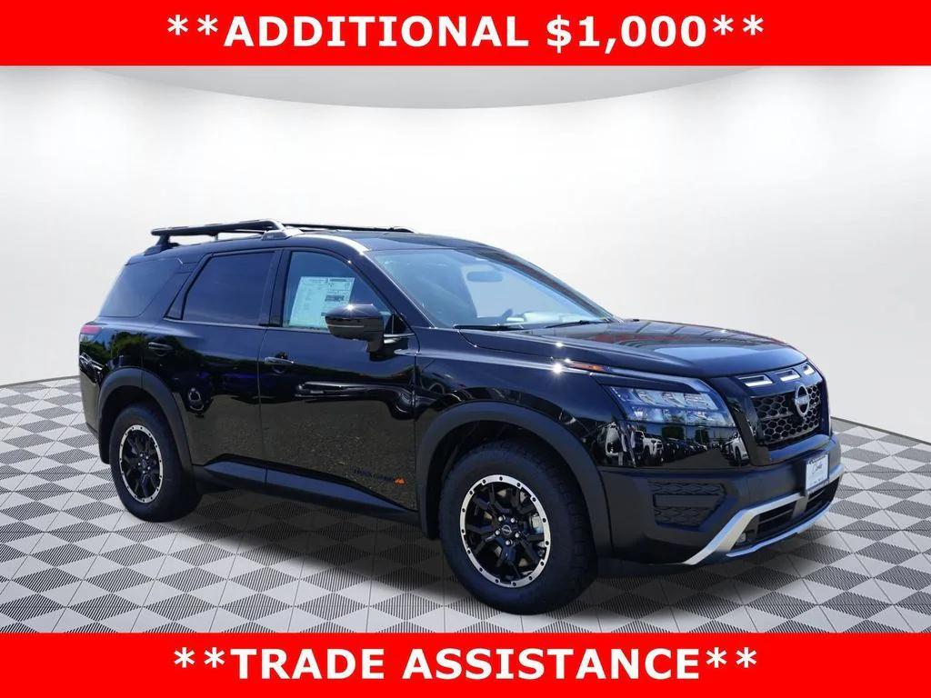 new 2025 Nissan Pathfinder car, priced at $42,243