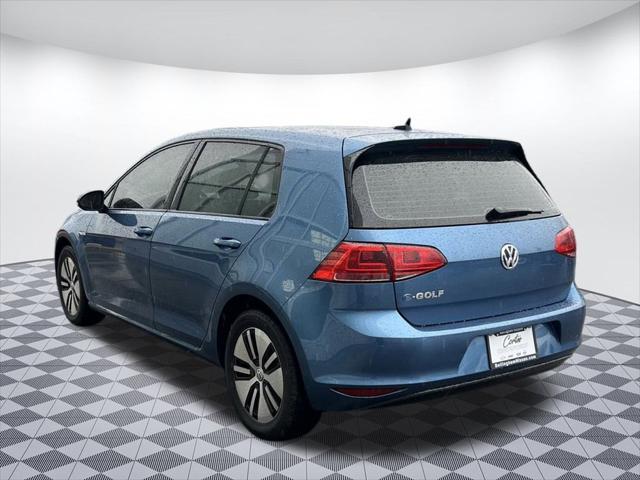 used 2016 Volkswagen e-Golf car, priced at $12,499