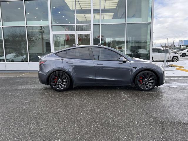 used 2022 Tesla Model Y car, priced at $34,999