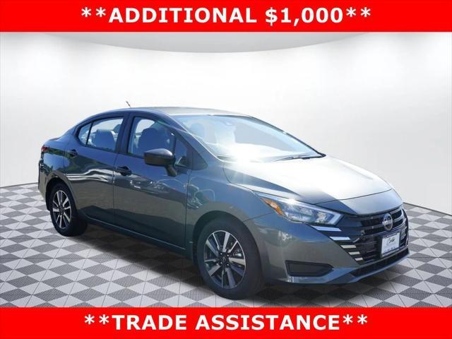 new 2025 Nissan Versa car, priced at $20,115