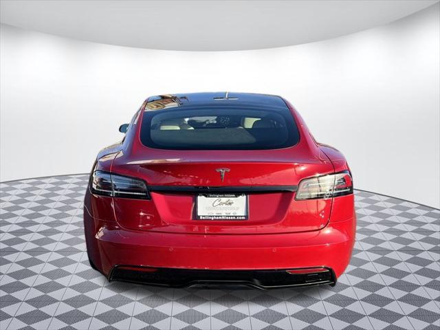 used 2022 Tesla Model S car, priced at $49,999