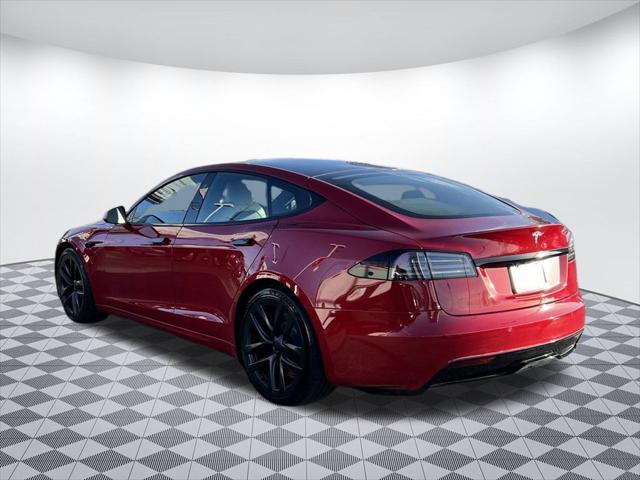 used 2022 Tesla Model S car, priced at $49,999