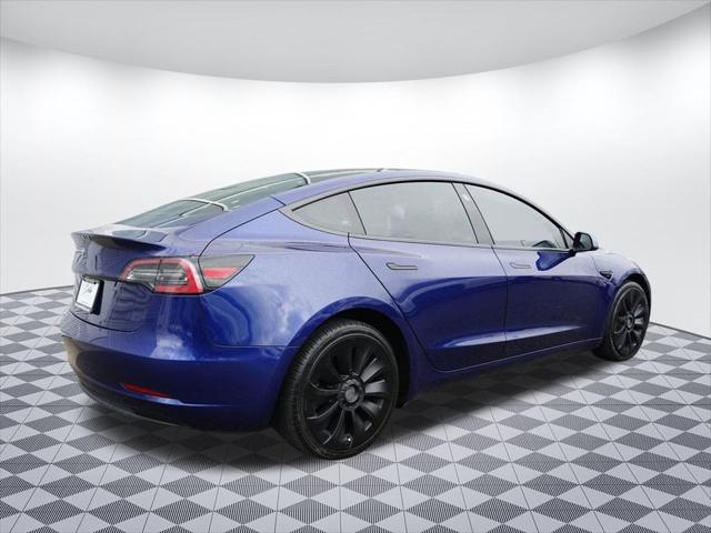 used 2023 Tesla Model 3 car, priced at $24,499
