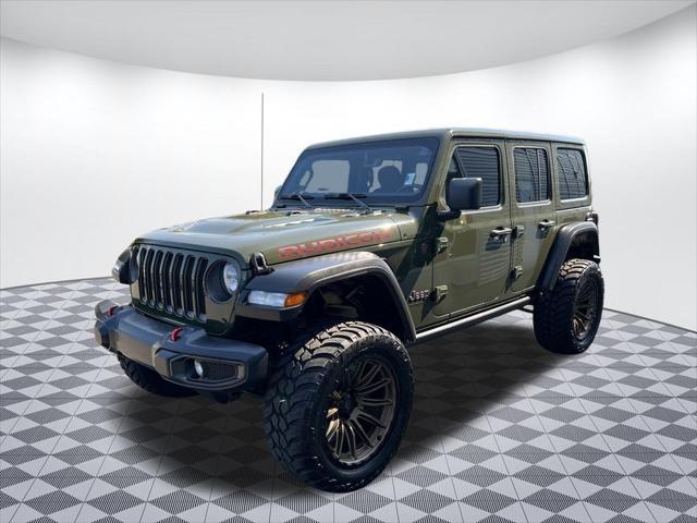 used 2022 Jeep Wrangler Unlimited car, priced at $36,749