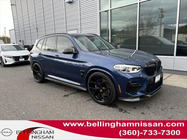 used 2021 BMW X3 M car, priced at $52,499