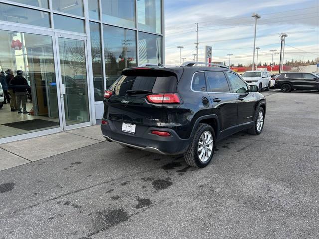 used 2016 Jeep Cherokee car, priced at $9,999