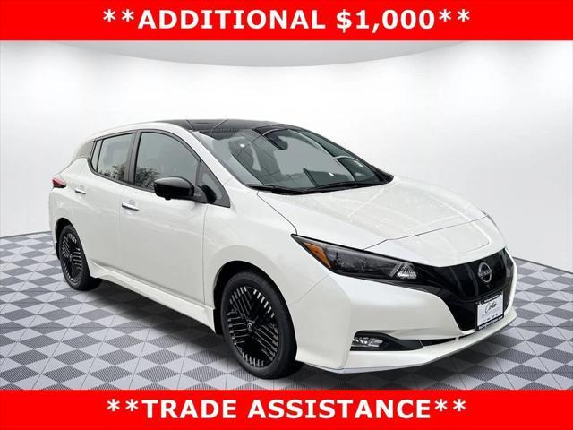 new 2025 Nissan Leaf car, priced at $22,060