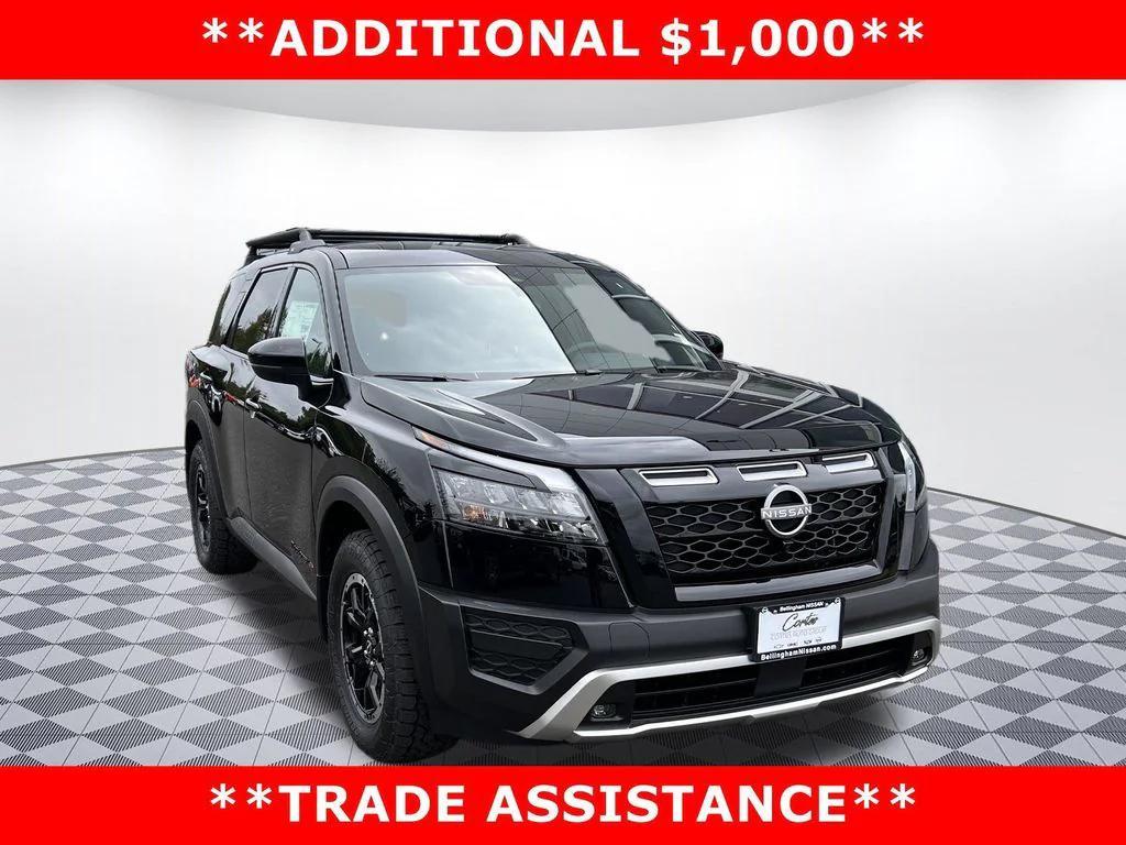 new 2025 Nissan Pathfinder car, priced at $37,348