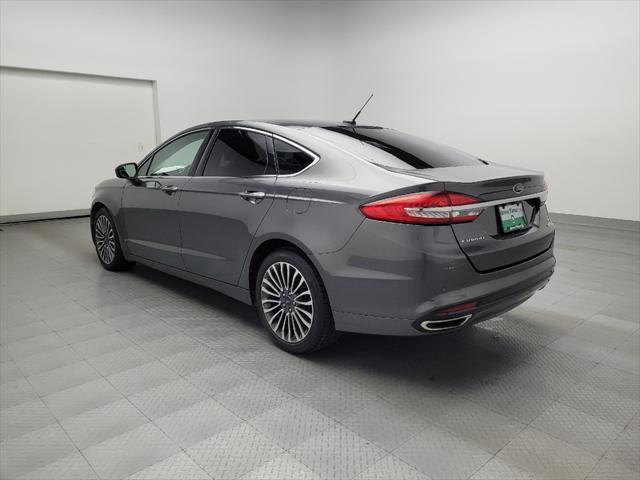 used 2017 Ford Fusion car, priced at $15,695