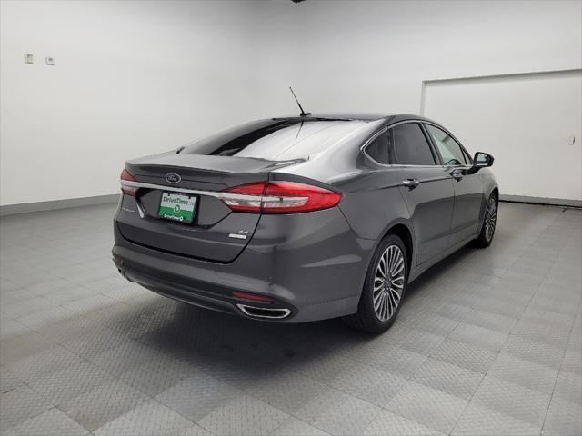 used 2017 Ford Fusion car, priced at $15,695