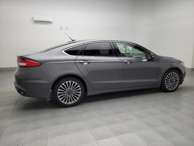 used 2017 Ford Fusion car, priced at $15,695