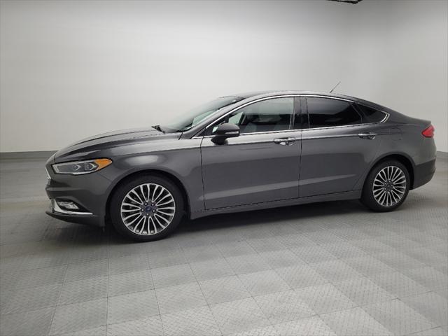 used 2017 Ford Fusion car, priced at $15,695