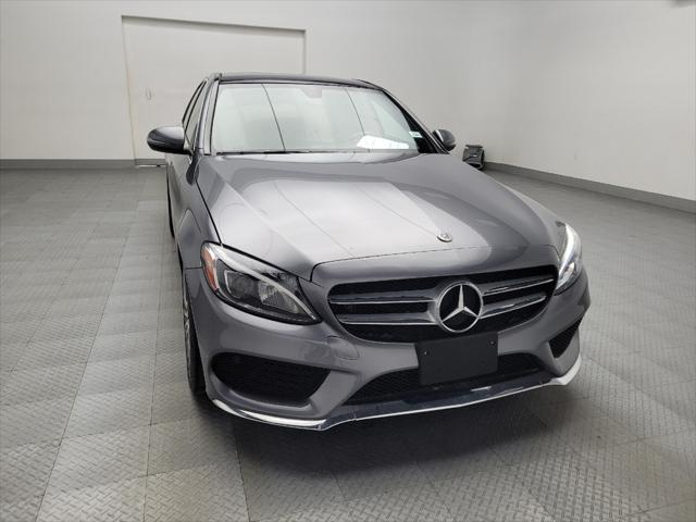 used 2018 Mercedes-Benz C-Class car, priced at $24,395