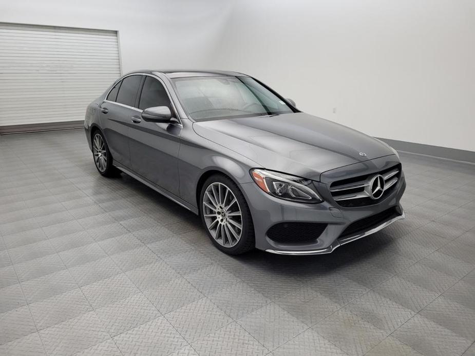 used 2018 Mercedes-Benz C-Class car, priced at $24,895