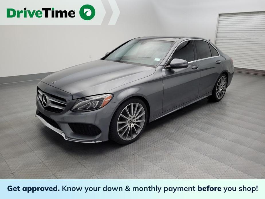 used 2018 Mercedes-Benz C-Class car, priced at $24,895
