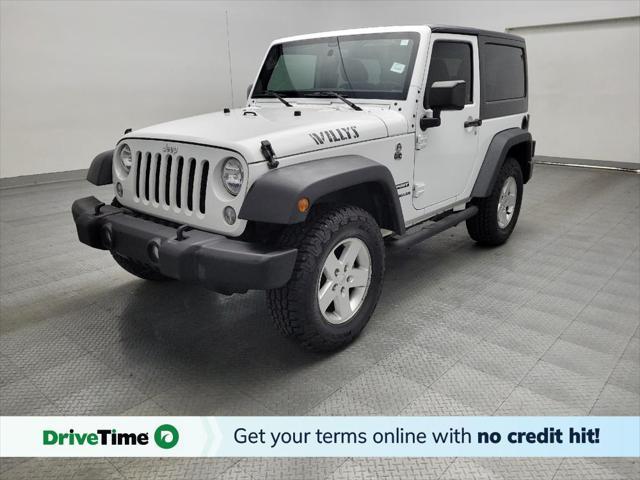 used 2017 Jeep Wrangler car, priced at $21,595