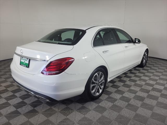 used 2018 Mercedes-Benz C-Class car, priced at $23,495