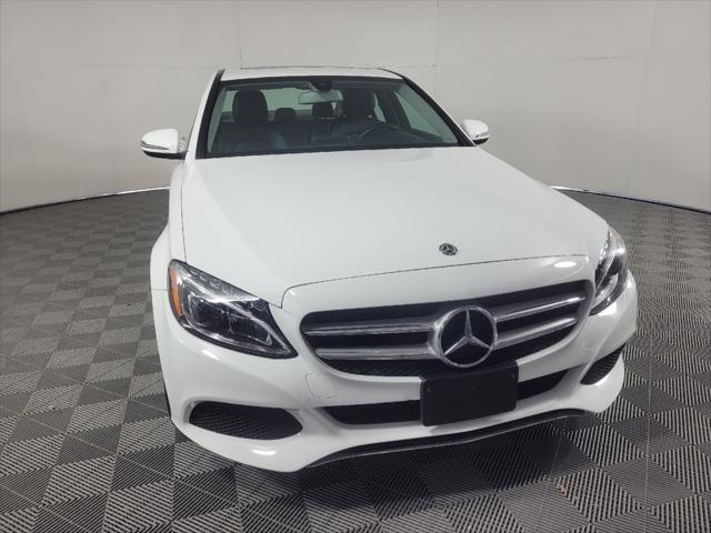 used 2018 Mercedes-Benz C-Class car, priced at $23,495