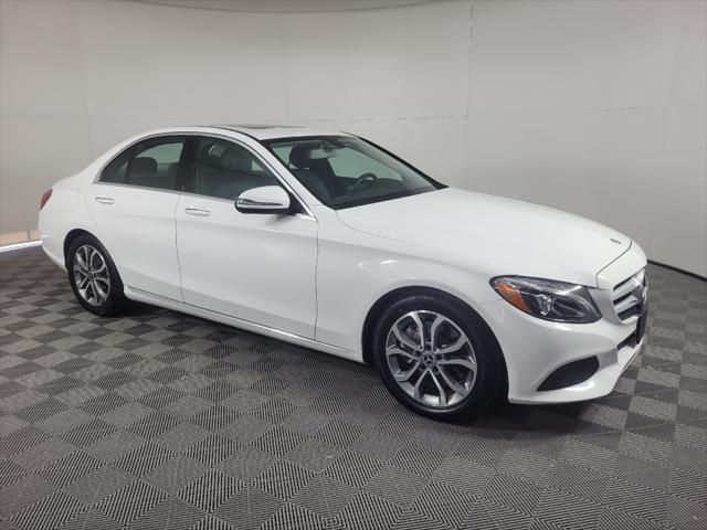 used 2018 Mercedes-Benz C-Class car, priced at $23,495