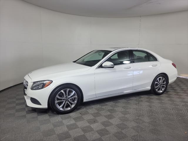 used 2018 Mercedes-Benz C-Class car, priced at $23,495