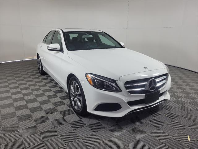 used 2018 Mercedes-Benz C-Class car, priced at $23,495