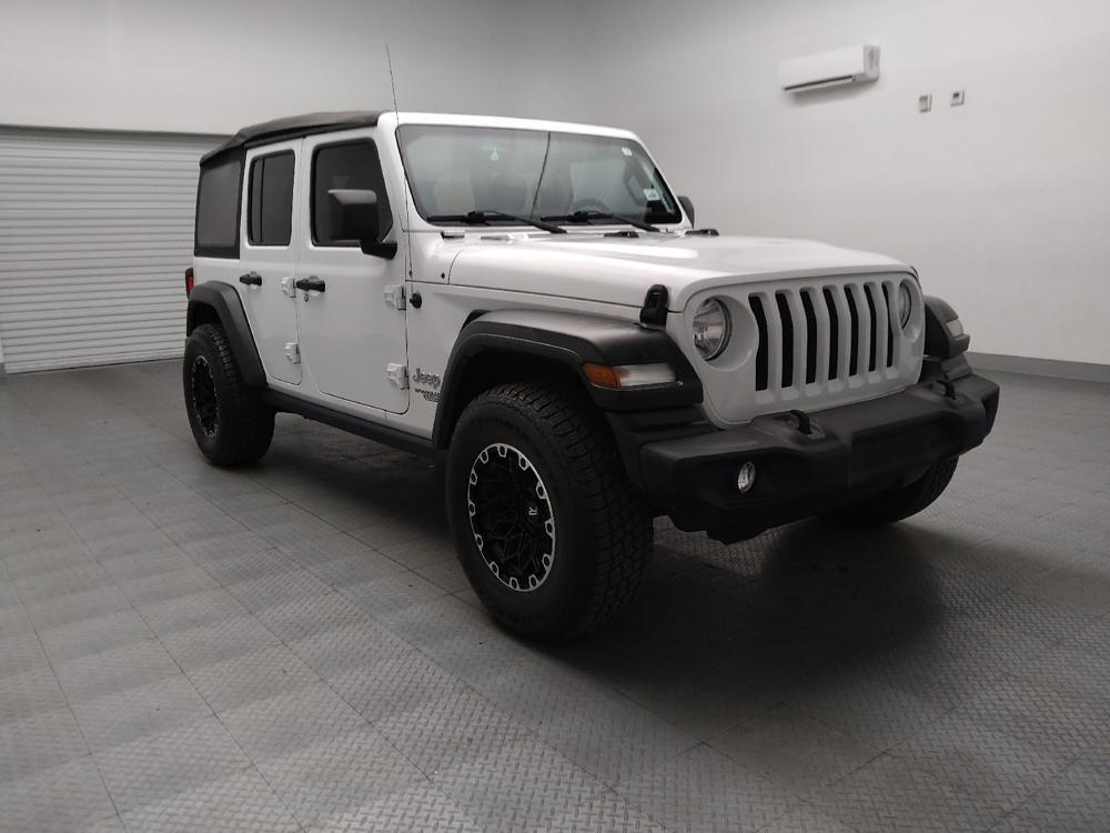 used 2018 Jeep Wrangler Unlimited car, priced at $23,495