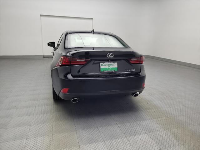 used 2016 Lexus IS 200t car, priced at $22,695