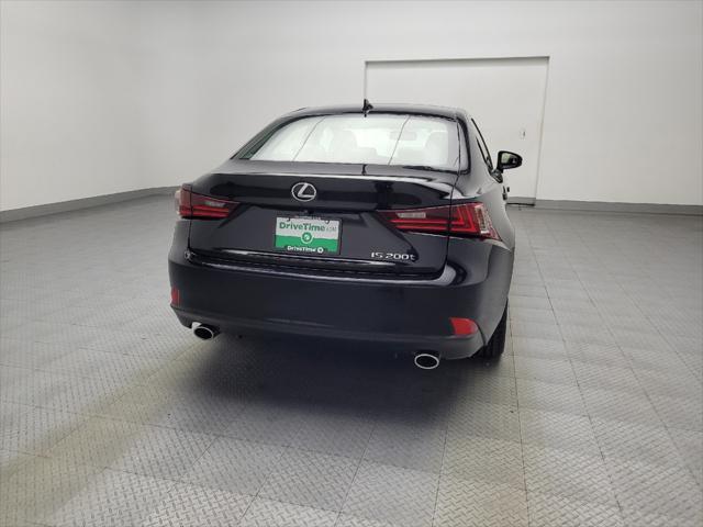 used 2016 Lexus IS 200t car, priced at $22,695