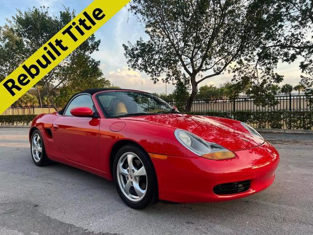 used 2002 Porsche Boxster car, priced at $13,900
