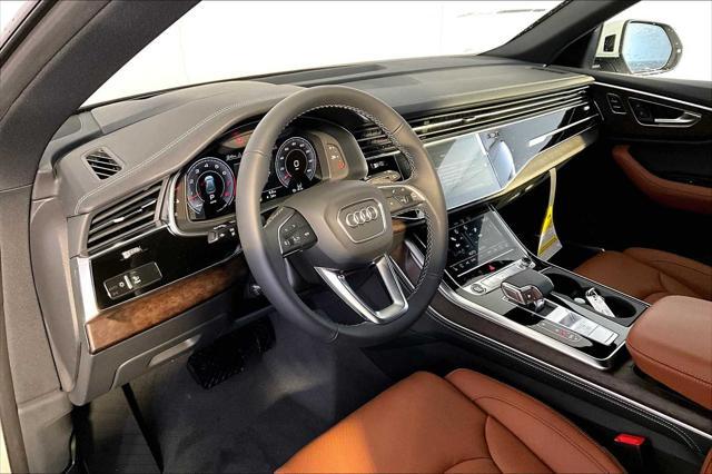 new 2025 Audi Q8 car, priced at $90,410