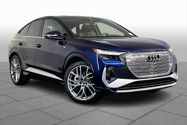 new 2025 Audi Q4 e-tron Sportback car, priced at $68,310