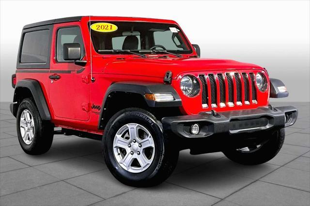 used 2021 Jeep Wrangler car, priced at $25,988