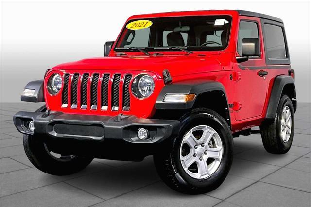 used 2021 Jeep Wrangler car, priced at $25,988