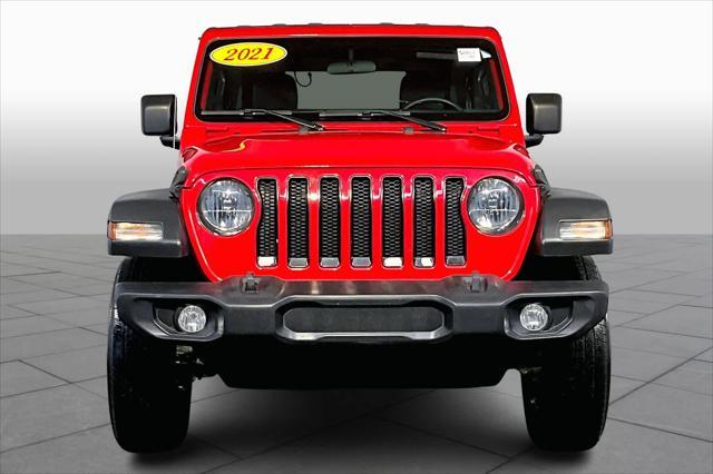 used 2021 Jeep Wrangler car, priced at $25,988