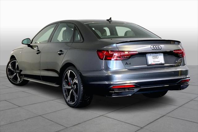 new 2025 Audi A4 car, priced at $53,605