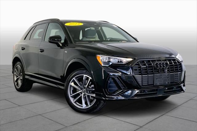 used 2022 Audi Q3 car, priced at $30,588