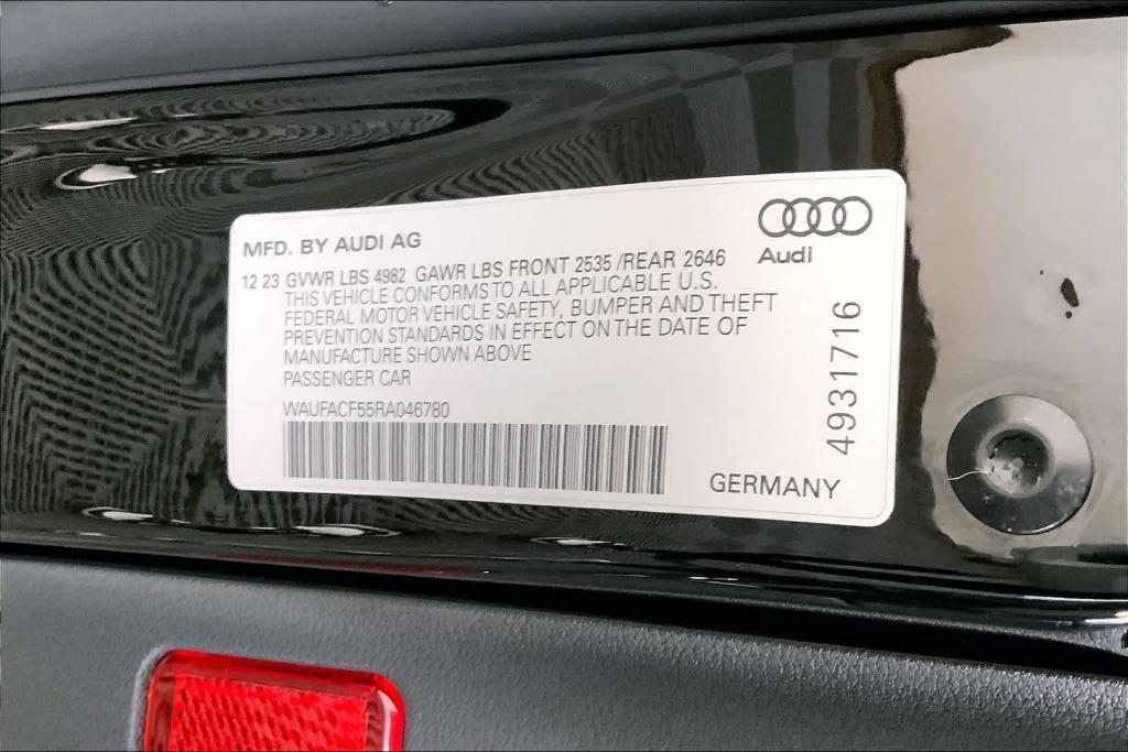 new 2024 Audi A5 Sportback car, priced at $57,650