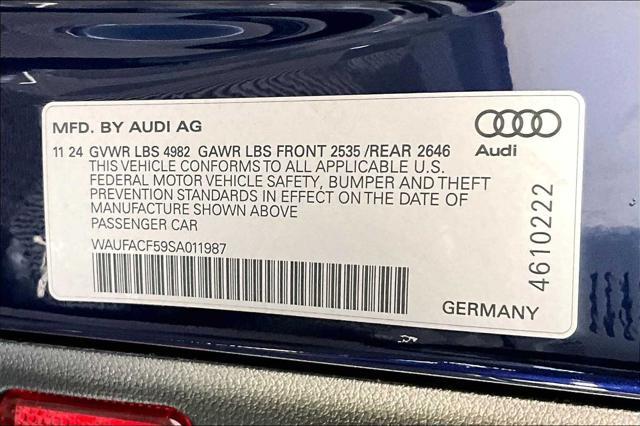 new 2025 Audi A5 Sportback car, priced at $57,530