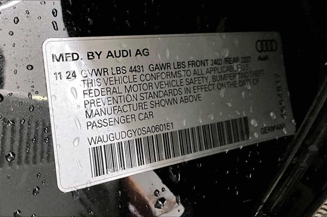 new 2025 Audi A3 car, priced at $43,740