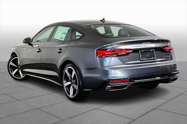 new 2025 Audi A5 Sportback car, priced at $57,655